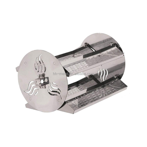 Sistema giratorio <span class=keywords><strong>de</strong></span> acero inoxidable para brochetas, utensilio <span class=keywords><strong>de</strong></span> Metal para parrilla - Product Image 4