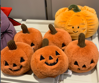 Jelly Cat Halloween Demon Pumpkin, jouet mignon pour enfants, poupée en coton super doux, matériau en peluche