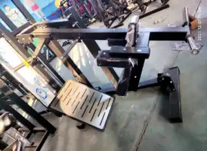 Novo Design Máquina de Leg Press Equipamentos de Ginástica Treinamento de Força High End Comercial Pêndulo Máquina de Agachamento