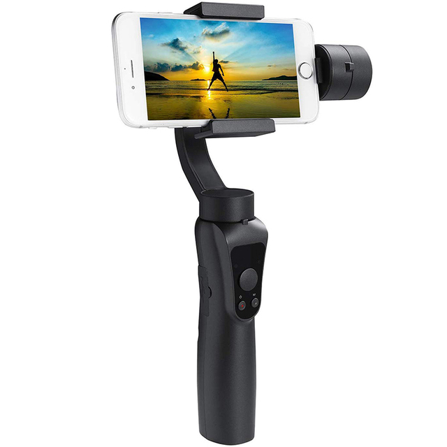 Smartphone Mobile Phone Handheld Gimbal 3-Axis Stabilizer Face Tracking Selfie Stick for iPhone Android Action Cameras Gimbal