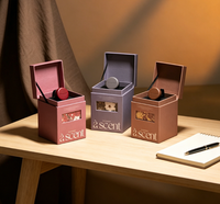 Ensemble de parfums solides pour voiture avec diffuseur d'huiles - Parfum longue durée - Coffret cadeau premium
