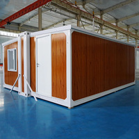 Maison conteneur pliable extensible, maison préfabriquée modulaire en acier, mini-maison en panneaux sandwich, installation facile, vie mobile moderne