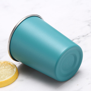Logotipo personalizado 16oz Vaso <span class=keywords><strong>Pinta</strong></span> Cerveza Jarra de cerveza reutilizable Taza de metal de una sola pared de acero inoxidable Pint Cup para fiesta Camping - Product Image 4