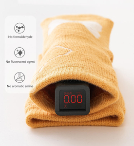 สนับเข่าแบบยืดหยุ่นสำหรับเด็ก0-<span class=keywords><strong>3</strong></span>ปีถุงเท้าผ้าฝ้ายนุ่มป้องกันเข่าสำหรับเด็กคลาน - Product Image 6