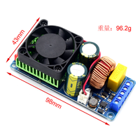IRS2092S haute puissance 500W classe D carte amplificateur numérique HIFI fini Mono LM3886