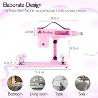 Machine sexuelle électrique haut de gamme avec 7 accessoires, connecteur 3XLR, jouet pour adultes puissant pour les couples, jouet intime haute performance