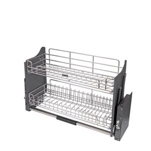 High Quality Modern Pull Down Kitchen <b>Cabinet</b> Storage Shelves Elevator Lifting Pull 201 304ss Basket Kitchen High Pantry up Bask - Product Image 4