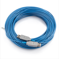 USB3.0 100 metros Cable de extensión externo Monitoreo de fibra óptica Computadora Detección de movimiento Interacción Cables de comunicación