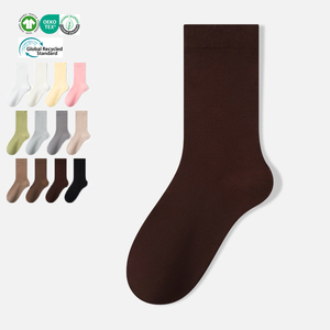 <strong>Warm</strong> Cozy Organic Hose Soft Breathable <strong>Socks</strong> for Winter Hiking Camping and Indoor Lounging - Product Image 1