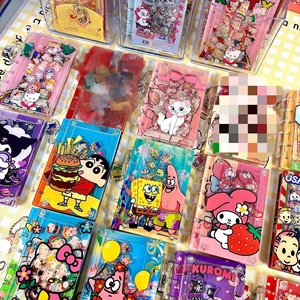 Tiêu Cự hạt A7 Lắc máy tính xách tay tùy chỉnh Acrylic Lắc máy tính xách tay phim hoạt hình kawaii tự làm trong suốt bìa rời lá dễ thương cá nhân - Product Image 1