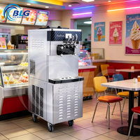 Máquina de Helados BLG de Alta Fiabilidad con Tres Sabores, Mínimos Fallos, Larga Vida Útil, Ideal para Locales Comerciales de Alimentos. Aprenda Más