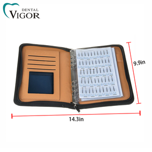 Vigor Dental Burs Sample Book 210 Modèles de fraises diamantées haute vitesse, Porte-échantillons avec outil de calcul - Product Image 2