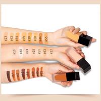 Fond de teint cosmétique personnalisé pour femmes fond de teint velours mat maquillage fond de teint liquide correcteur de teint pour femmes noires