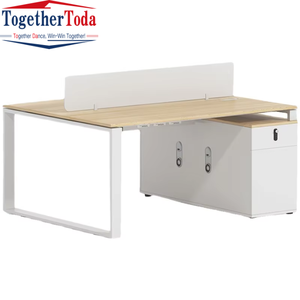 Muebles de Oficina de Lujo al por Mayor, Estación de Trabajo Modular Comercial Moderna para Espacios Abiertos, Escritorio de Oficina - Product Image 3