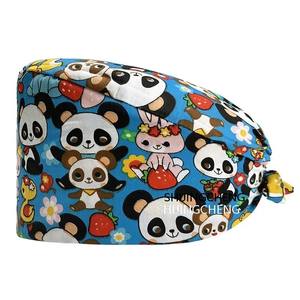 Gorro Quirúrgico Transpirable Personalizable para Uso Hospitalario, Gorro de Dentista, Gorro Bouffant con Botón - Product Image 5