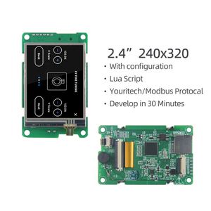 หน้าจอ UART TFT ขนาด2.4นิ้วอินเทอร์เฟซ10P 240x320การกำหนดค่าสคริปต์จอแสดงผล TFT แบบอนุกรมพร้อมระบบ Resistive TOUCH สำหรับใช้ทางการแพทย์ - Product Image 1