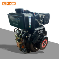 Moteur diesel Changfa 173F 3,5-3,8 kW 247 cm³ monocylindre refroidi par air pour machines de construction