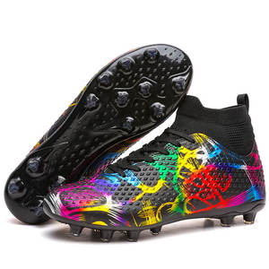 Nouvelles chaussures de football à <span class=keywords><strong>crampons</strong></span> SG à haute cheville, originales, pour <span class=keywords><strong>enfants</strong></span>, hommes, chaussures de football en salle, <span class=keywords><strong>crampons</strong></span> de sport - Product Image 4