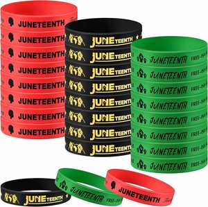 Pulseras y Brazaletes Anchos Personalizados de Calidad a Precio Económico, Colores Segmentados para Eventos Deportivos y Votaciones - Product Image 3