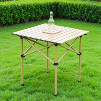 Meubles de jardin, table pliante portable pour patio, barbecue, camping, pique-nique