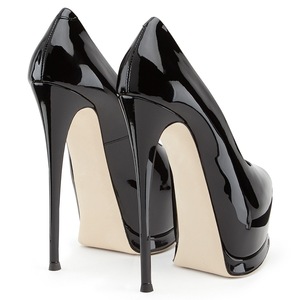 <span class=keywords><strong>Zapatos</strong></span> <span class=keywords><strong>de</strong></span> Tacón <span class=keywords><strong>de</strong></span> Aguja Elegantes para <span class=keywords><strong>Mujer</strong></span>, Hechos a Mano y a Medida, con Boca <span class=keywords><strong>de</strong></span> Pescado, Plataforma Impermeable y Carácter Sexy - Product Image 4