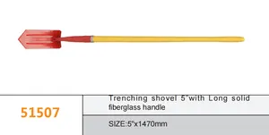51507 Hoge Kwaliteit Trenching Shovel 5 4 Met Lange Massief Glasvezel Handvat