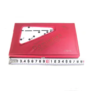 Urea Domino Game Set With Pvc Box Custom Mini Domino Set