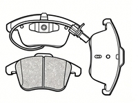Plaquettes de frein en céramique D1535-8743 pour systèmes de freinage automobile Audi et voitures européennes