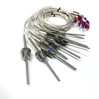 VINSON 0-1200 grados blindado mineral termopar alta temperatura tipo K termopar Sensor de temperatura