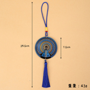 Ciondolo <span class=keywords><strong>Madonna</strong></span> Nera in Resina per Decorazione Casa e Accessorio Borsa, Regalo dalla Fabbrica di Accessori Transfrontalieri - Product Image 2