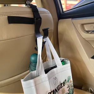 Starke und langlebige Auto Rücken halter Haken Sitz Kopfstütze Haken Kopfstütze Haken für Handtaschen Lebensmittel