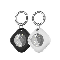 Mini traceur GPS pour voiture et moto, dispositif de localisation intelligent, compatible avec la fonction 'Trouver mon' de la marque, traceur de clés, alarme, localisateur de position
