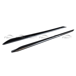 MP Style Carbon Side Skirts Extension Lip Chin Apron Spoiler <b>Splitter</b> for BMW 3 Series G20 G21 M SPORT 2020-2022 - Product Image 4