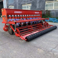 Semoir agricole monté sur tracteur 6 9 12 14 16 18 20 24 rangs pour blé, riz sec, luzerne, herbe, engrais