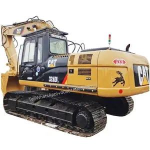24 Ton Used Cat 324DL Excavator Secondhand Caterpillar 324 Digger 324DL With Thumbs 324e Cat324DL