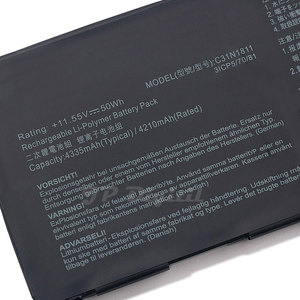 เปลี่ยนแบตเตอรี่แล็ปท็อป C31N1811 สำหรับ <span class=keywords><strong>ASUS</strong></span> <span class=keywords><strong>Zen</strong></span> <span class=keywords><strong>Book</strong></span> 14 UX433FA UX433FN U4300FN U4300FA 0B200-03080 มีสินค้าในสต็อก - Product Image 4
