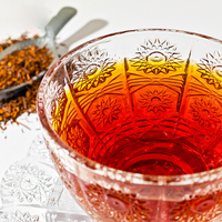 Thé Rooibos Décaféiné Bio aux Fruits de Chine Sélectionné, Antioxydant, Trésor National, Thé Santé, Boîte en Vrac