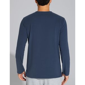 Men's <b>Long</b> <b>Sleeve</b> Base Layer Thermal Shirt Stretchy Crewneck Casual Pullover <b>Undershirt</b> Tee Tops Spandex Cotton - Product Image 4