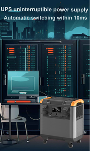 Công suất cao 3KW 5kwh Trạm điện cầm tay 10ms UPS chuyển đổi với LiFePO4 pin cho xe năng lượng mặt trời bảng điều khiển đèn pin - Product Image 3