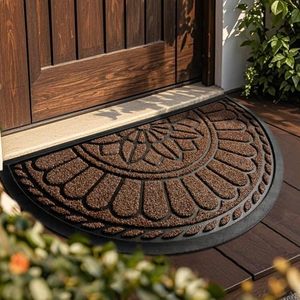 Modern Handmade Rope <b>Door</b> Mat 30x18 Inches Non Slip Indoor Entrance Mat with Acoustic Control Durable Front <b>Door</b> Mat - Product Image 1