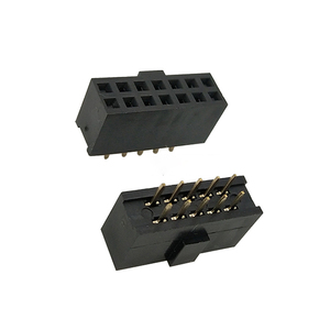 Conector hembra de doble fila de 20 pines (2x10) con paso de 2.54mm, tipo tira. - Product Image 5