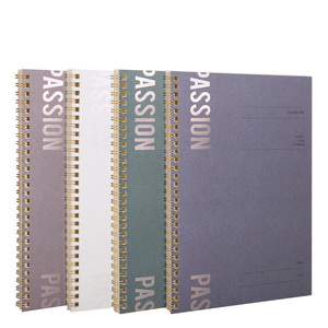 Cuaderno de agenda planificador personalizado con encuadernación en espiral Idea de regalo del fabricante cubierta de papel diario de tapa dura - Product Image 3