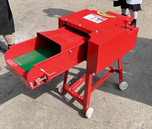 Máquina Picadora de Paja de Alta Calidad, Desmenuzadora de Pasto y Cortadora de Heno, Mini Máquina Ensiladora para Procesamiento de Alimento para Ganado - Product Image 3