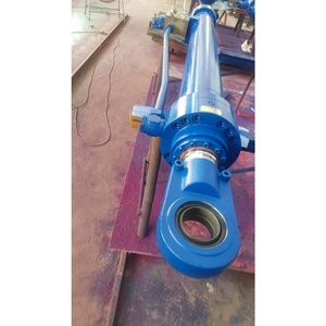 Cilindro Hidráulico Telescópico Resistente a Altas Temperaturas para Elevación de Cazo en Aceroería, 22MPa de Presión, Cromo Duro - Product Image 1