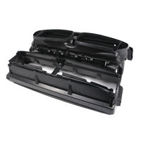 Conduit d'air de radiateur avant sans moteur Support de radiateur Obturateur d'air pour BMW Série 5 F10 F11 2012-2016 51747200787