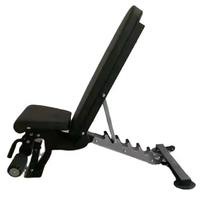 Banc de presse d'équipement de fitness de haute qualité banc plat de baisse d'inclinaison réglable