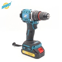 JSPERFECT Perceuse Visseuse à Percussion Sans Fil 21V Sans Balais avec Batterie au Lithium et Accessoires