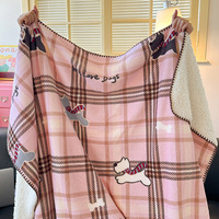 Épaissi tricoté écologique Polyester velours couverture bureau sieste climatisation canapé couverture maison loisirs serviette