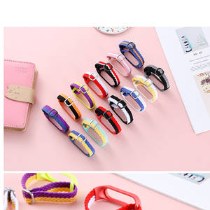 FORWELLENY Factory Nylon Adjustable Smart Watch <strong>Band</strong> Strap for Xiaomi <strong>Mi</strong> <strong>Band</strong> 7 6 5 <strong>4</strong> 3 Replaceable <strong>Bracelet</strong> <strong>Women</strong> Men - Product Image 3