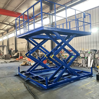Plateforme élévatrice à ciseaux verticale fixe électro-hydraulique robuste CE 1 tonne, 2 tonnes, 3 tonnes, 4 tonnes, 4,5 tonnes, 5 tonnes, 20 tonnes pour entrepôt